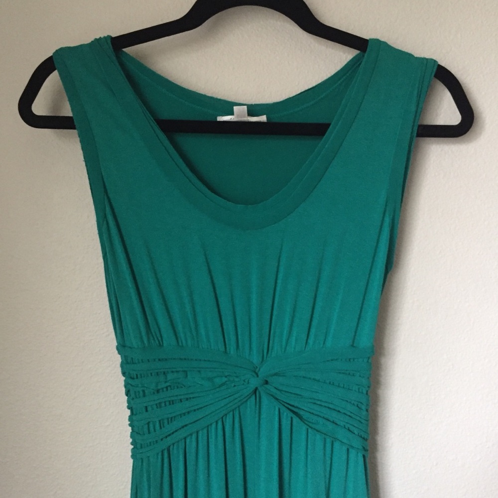 Maxi MSSP Green Summer Dress.